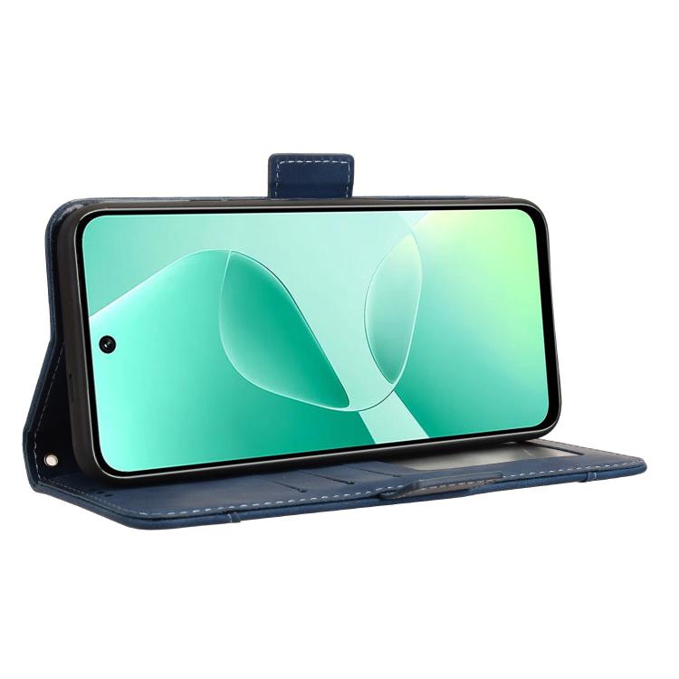 For Infinix Hot 60i 4G / Hot 60 5G Skin Feel Calf Texture Card Slots Leather Phone Case