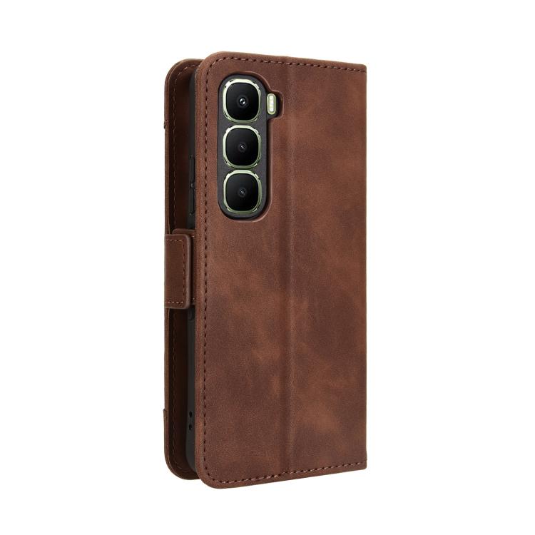 For Infinix Hot 60i 4G / Hot 60 5G Skin Feel Calf Texture Card Slots Leather Phone Case