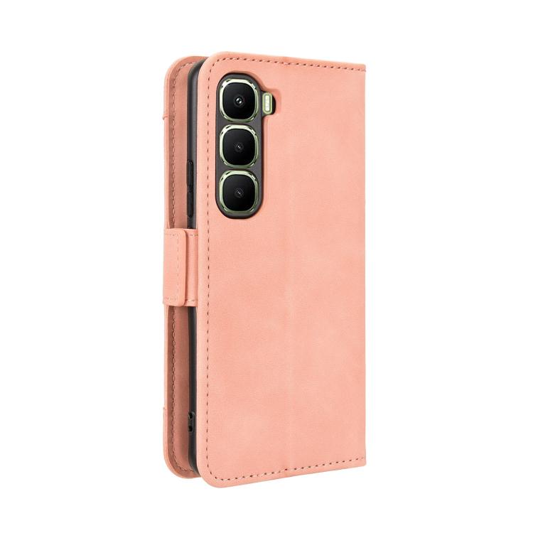For Infinix Hot 60 Pro+ 4G Skin Feel Calf Texture Card Slots Leather Phone Case
