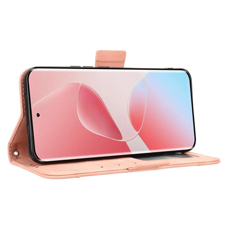 For Infinix Hot 60 Pro+ 4G Skin Feel Calf Texture Card Slots Leather Phone Case