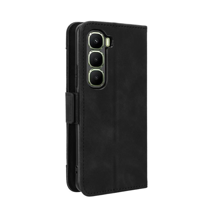 For Infinix Hot 60 Pro+ 4G Skin Feel Calf Texture Card Slots Leather Phone Case