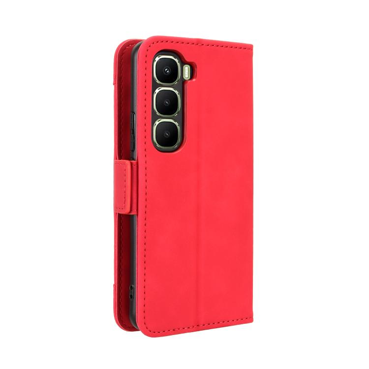 For Infinix Hot 60 Pro+ 4G Skin Feel Calf Texture Card Slots Leather Phone Case