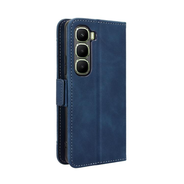 For Infinix Hot 60 Pro+ 4G Skin Feel Calf Texture Card Slots Leather Phone Case