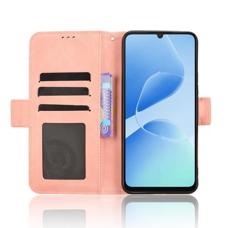 For Infinix Hot 60i 5G / Tecno Spark Go 5G Skin Feel Calf Texture Card Slots Leather Phone Case