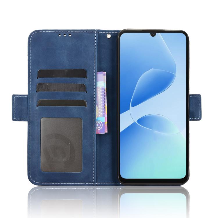 For Infinix Hot 60i 5G / Tecno Spark Go 5G Skin Feel Calf Texture Card Slots Leather Phone Case