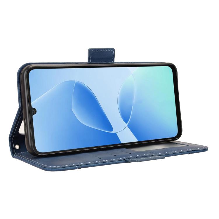 For Infinix Hot 60i 5G / Tecno Spark Go 5G Skin Feel Calf Texture Card Slots Leather Phone Case
