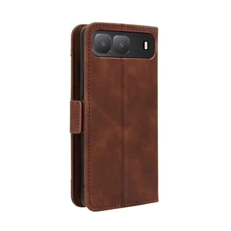 For Infinix Hot 60i 5G / Tecno Spark Go 5G Skin Feel Calf Texture Card Slots Leather Phone Case
