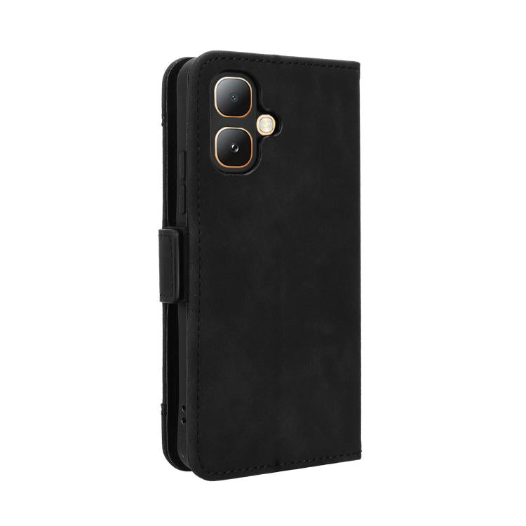 For Infinix Smart 20 4G Skin Feel Calf Texture Card Slots Leather Phone Case