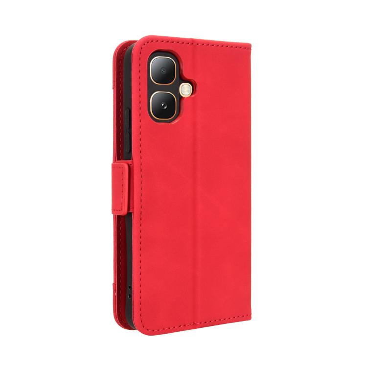 For Infinix Smart 20 4G Skin Feel Calf Texture Card Slots Leather Phone Case