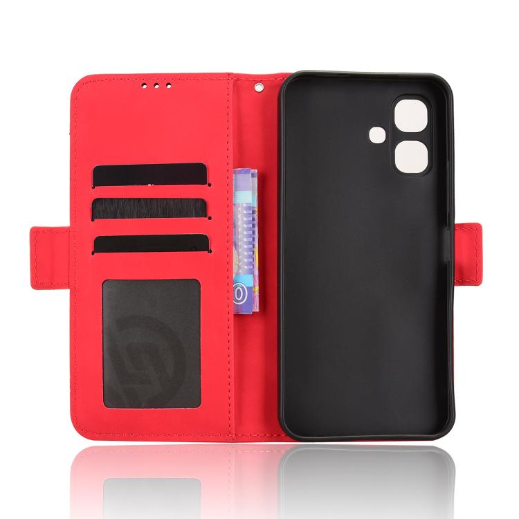 For Infinix Smart 20 4G Skin Feel Calf Texture Card Slots Leather Phone Case