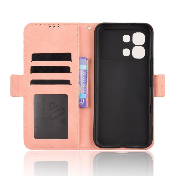 For Infinix Note Edge 5G Skin Feel Calf Texture Card Slots Leather Phone Case