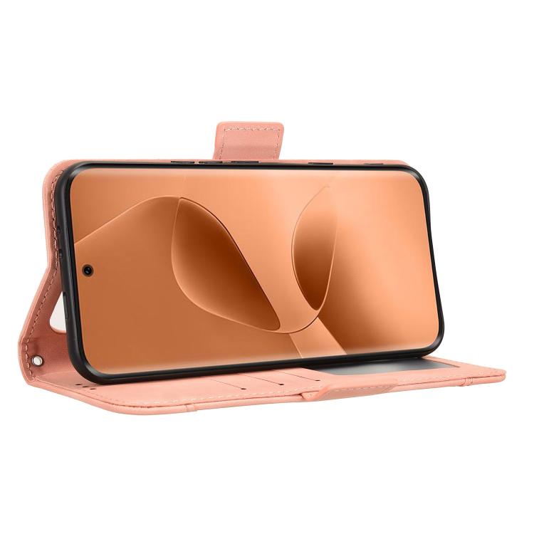 For Infinix Note Edge 5G Skin Feel Calf Texture Card Slots Leather Phone Case
