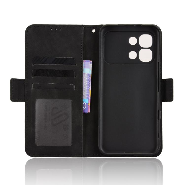For Infinix Note Edge 5G Skin Feel Calf Texture Card Slots Leather Phone Case