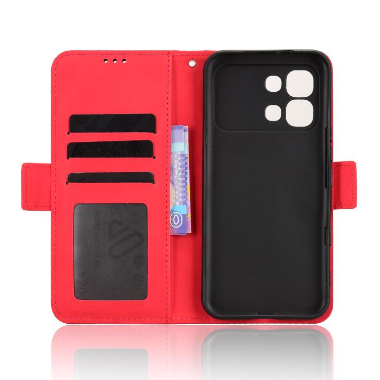 For Infinix Note Edge 5G Skin Feel Calf Texture Card Slots Leather Phone Case