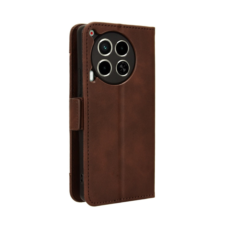For Tecno Camon 30 5G / 4G Skin Feel Calf Texture Card Slots Leather Phone Case