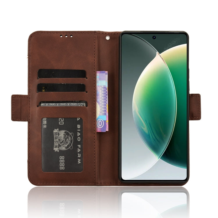 For Tecno Camon 30 5G / 4G Skin Feel Calf Texture Card Slots Leather Phone Case