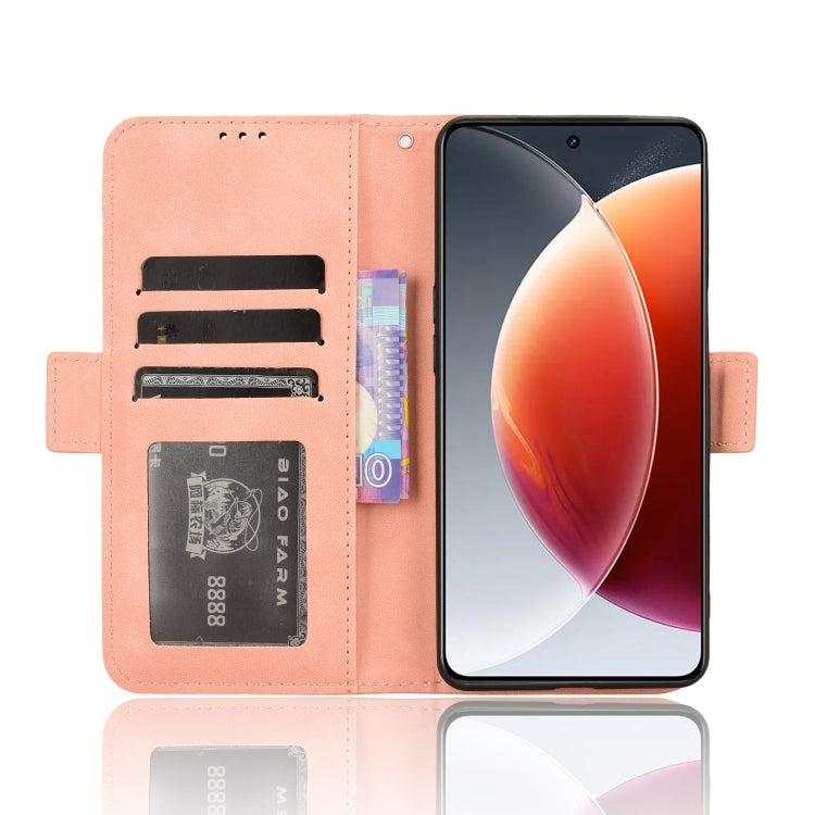 For Tecno Camon 30 Premier 5G Skin Feel Calf Texture Card Slots Leather Phone Case