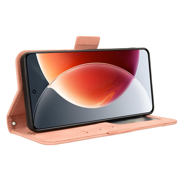For Tecno Camon 30 Premier 5G Skin Feel Calf Texture Card Slots Leather Phone Case
