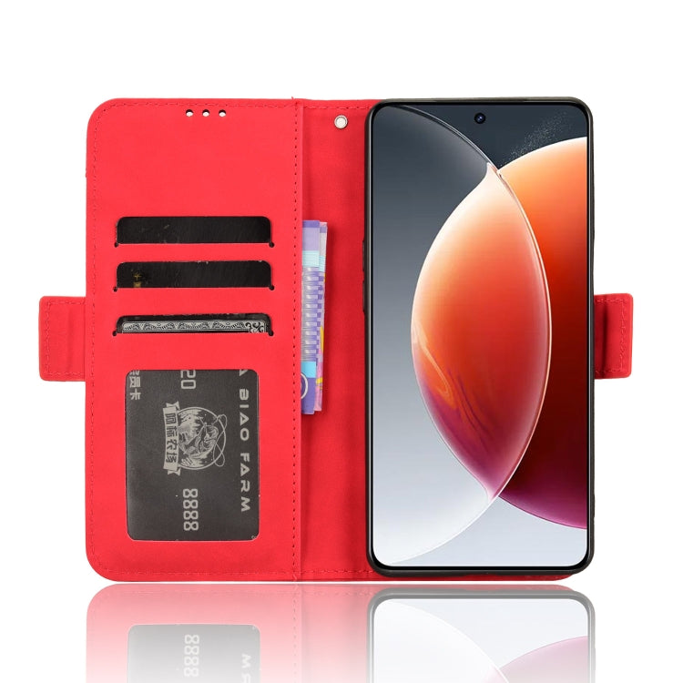 For Tecno Camon 30 Premier 5G Skin Feel Calf Texture Card Slots Leather Phone Case