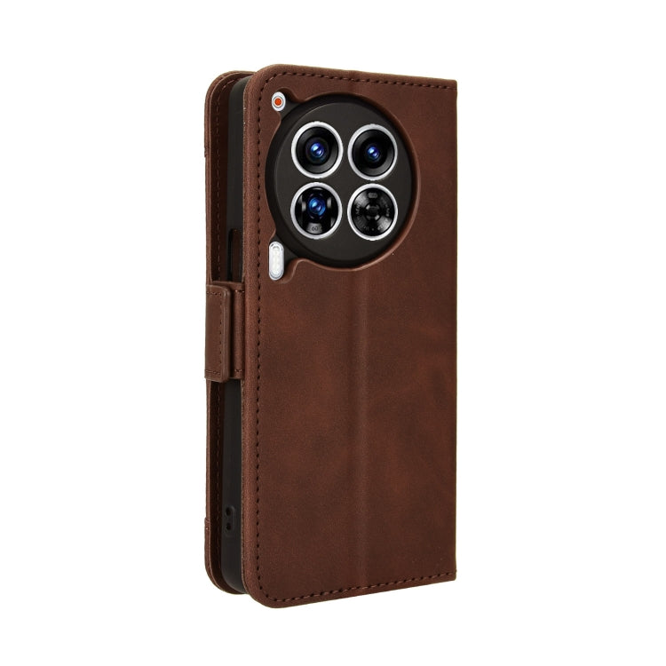 For Tecno Camon 30 Premier 5G Skin Feel Calf Texture Card Slots Leather Phone Case