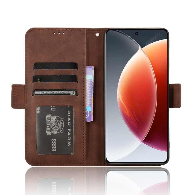 For Tecno Camon 30 Premier 5G Skin Feel Calf Texture Card Slots Leather Phone Case