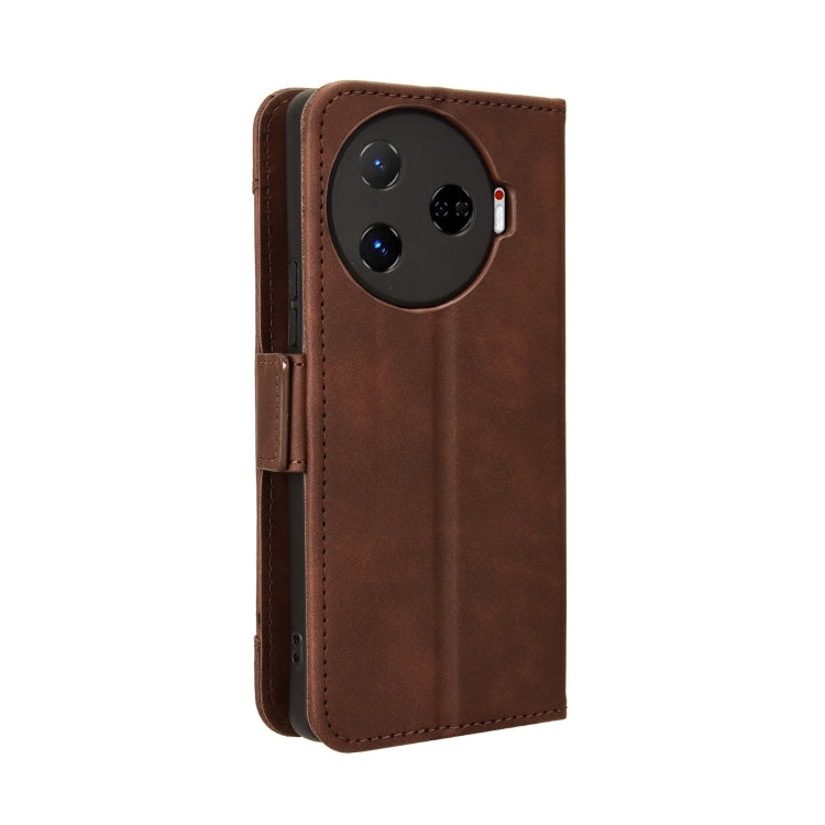 For Tecno Camon 30 Pro 5G Skin Feel Calf Texture Card Slots Leather Phone Case