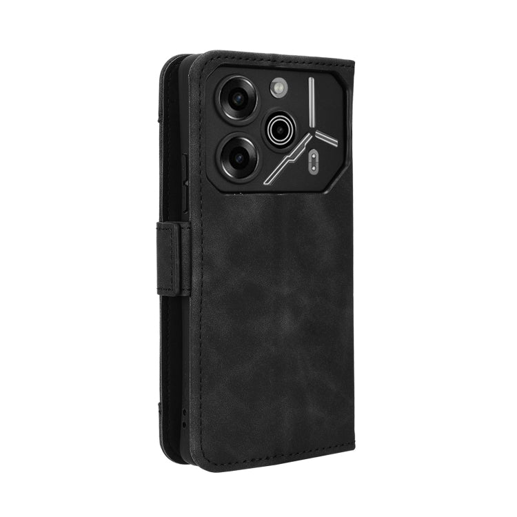 For Tecno Pova 6 Pro 5G Skin Feel Calf Texture Card Slots Leather Phone Case
