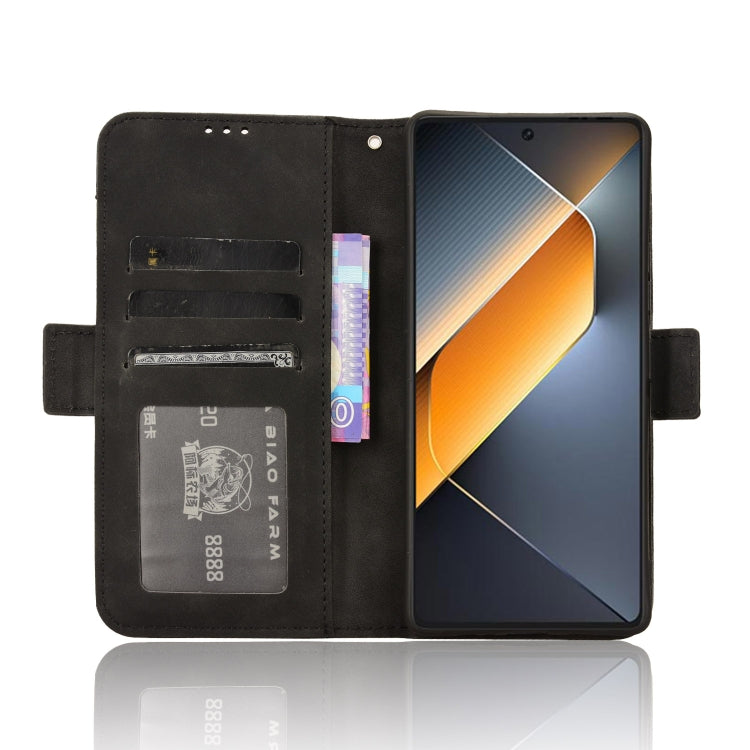 For Tecno Pova 6 Pro 5G Skin Feel Calf Texture Card Slots Leather Phone Case