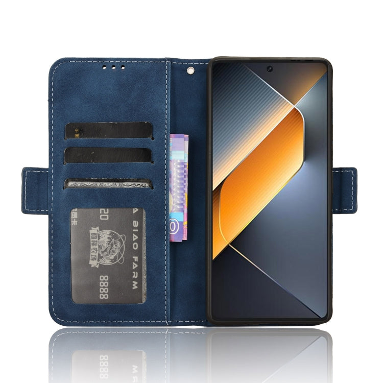 For Tecno Pova 6 Pro 5G Skin Feel Calf Texture Card Slots Leather Phone Case