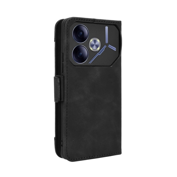 For Tecno Pova 6 4G Skin Feel Calf Texture Card Slots Leather Phone Case