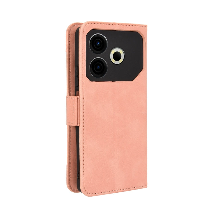 For Tecno Pova 6 Neo 4G Skin Feel Calf Texture Card Slots Leather Phone Case