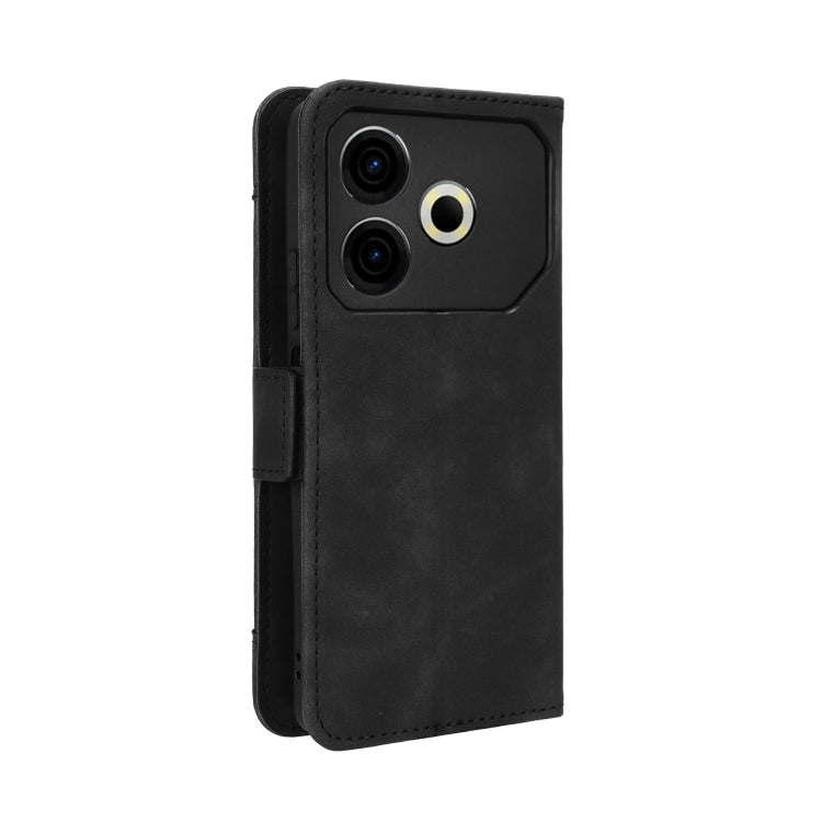 For Tecno Pova 6 Neo 4G Skin Feel Calf Texture Card Slots Leather Phone Case