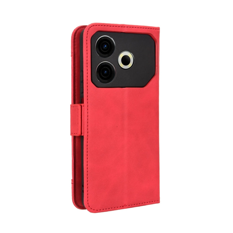 For Tecno Pova 6 Neo 4G Skin Feel Calf Texture Card Slots Leather Phone Case