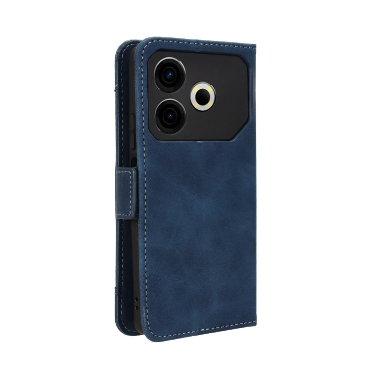 For Tecno Pova 6 Neo 4G Skin Feel Calf Texture Card Slots Leather Phone Case
