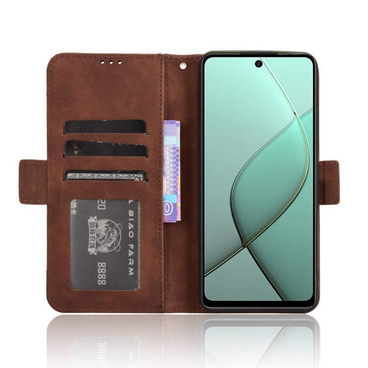 For Tecno Spark 20 Pro 5G Skin Feel Calf Texture Card Slots Leather Phone Case