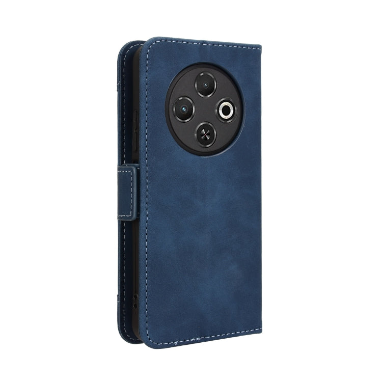 For Tecno Spark 30C 4G Skin Feel Calf Texture Card Slots Leather Phone Case