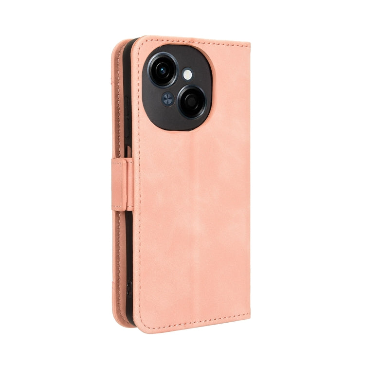 For Tecno Spark Go 1 / Pop 9 / Spark Go 2025 Skin Feel Calf Texture Card Slots Leather Phone Case