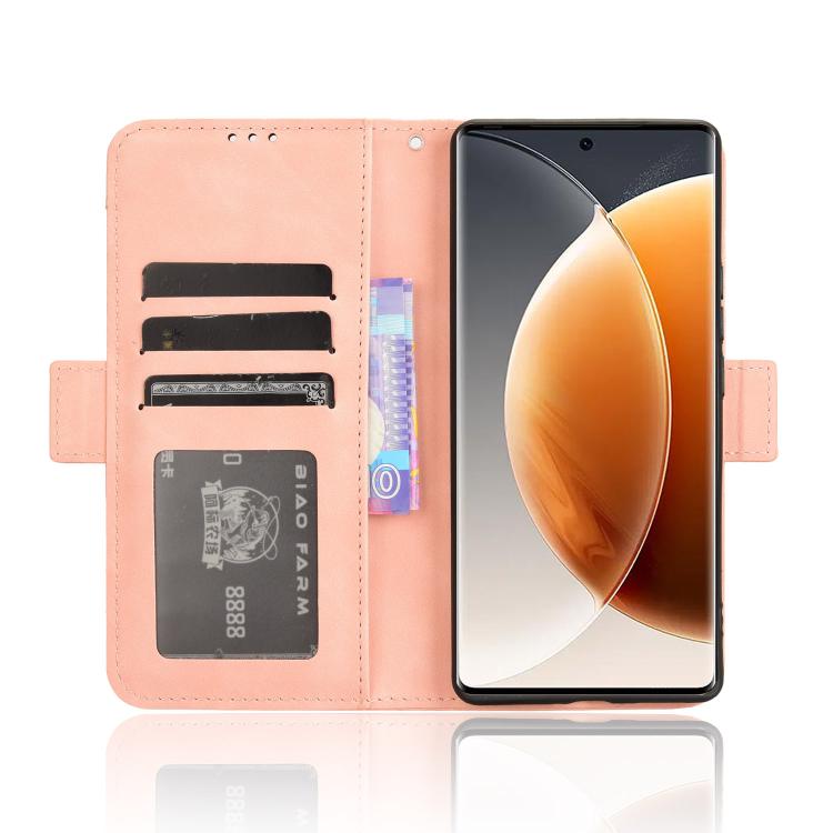 For Tecno Camon 30S 4G / 30S Pro 4G Skin Feel Calf Texture Card Slots Leather Phone Case