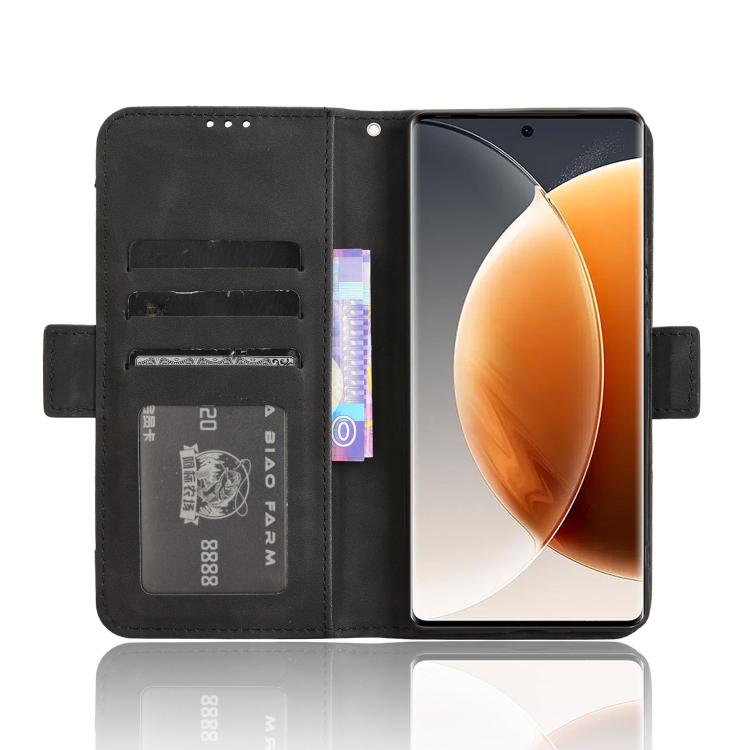 For Tecno Camon 30S 4G / 30S Pro 4G Skin Feel Calf Texture Card Slots Leather Phone Case