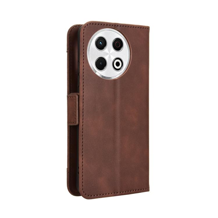 For Tecno Spark 30 Pro 4G Skin Feel Calf Texture Card Slots Leather Phone Case