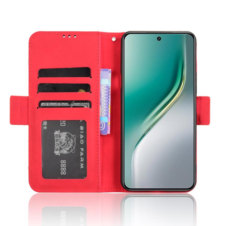 For Tecno Camon 40 Premier 5G Skin Feel Calf Texture Card Slots Leather Phone Case