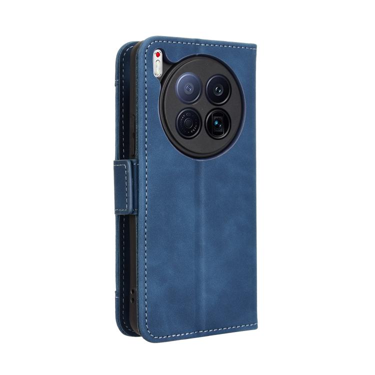 For Tecno Camon 40 Premier 5G Skin Feel Calf Texture Card Slots Leather Phone Case