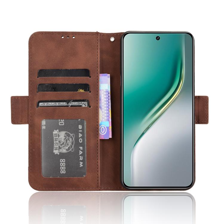 For Tecno Camon 40 Premier 5G Skin Feel Calf Texture Card Slots Leather Phone Case