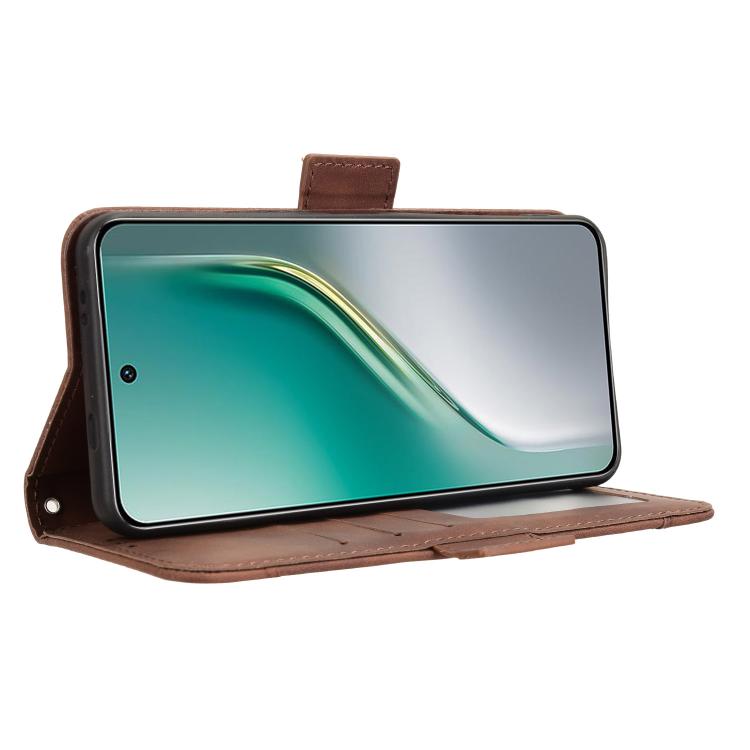 For Tecno Camon 40 Premier 5G Skin Feel Calf Texture Card Slots Leather Phone Case