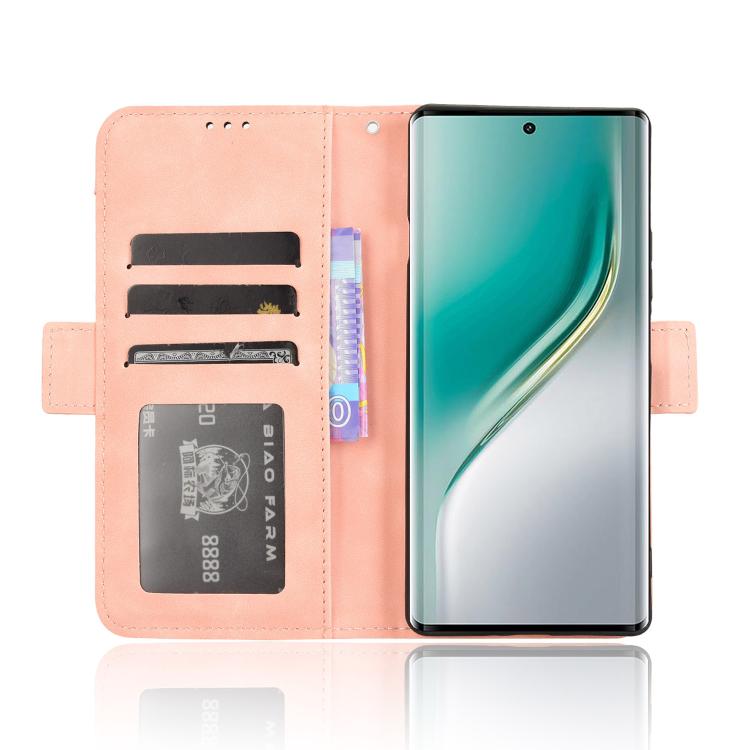 For Tecno Camon 40 4G Skin Feel Calf Texture Card Slots Leather Phone Case
