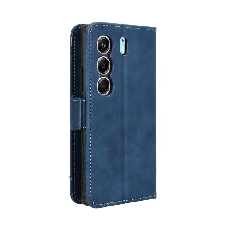 For Tecno Camon 40 4G Skin Feel Calf Texture Card Slots Leather Phone Case