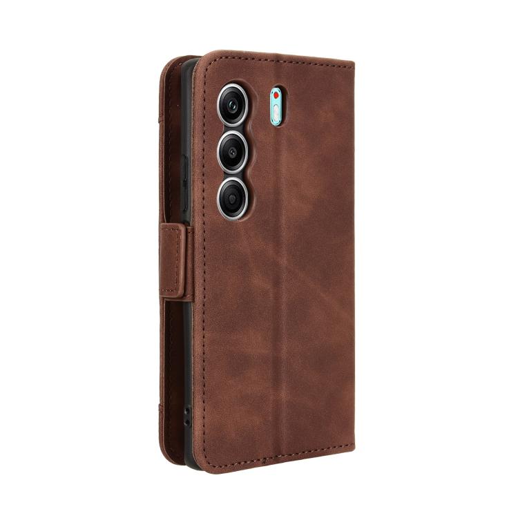 For Tecno Camon 40 4G Skin Feel Calf Texture Card Slots Leather Phone Case