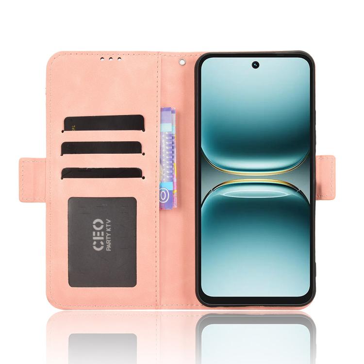 For Tecno Spark Go 2 4G Skin Feel Calf Texture Card Slots Leather Phone Case