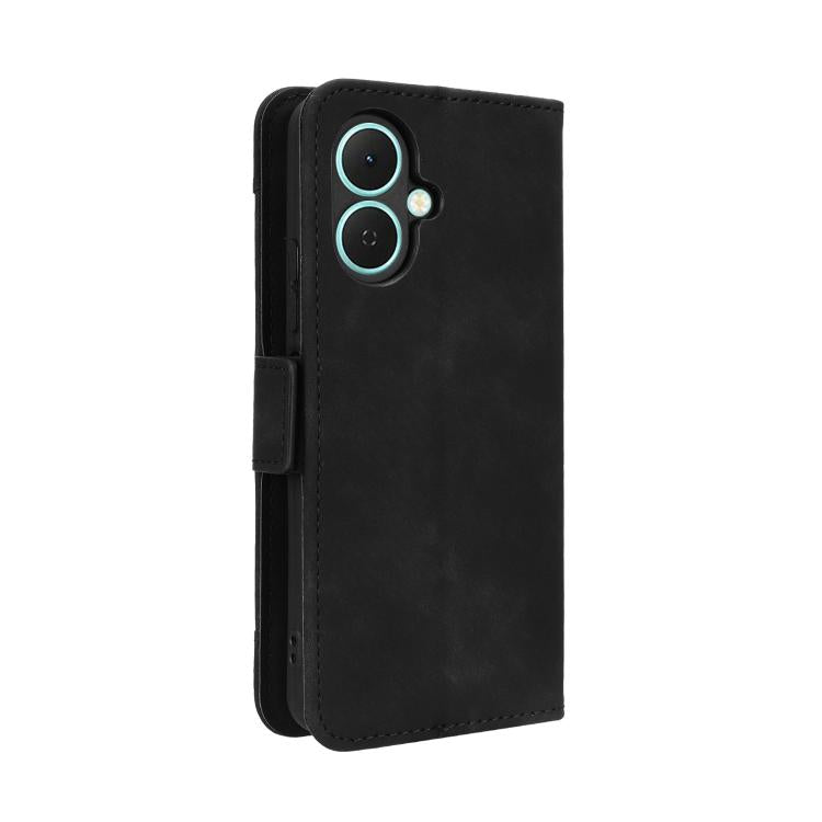 For Tecno Spark Go 2 4G Skin Feel Calf Texture Card Slots Leather Phone Case