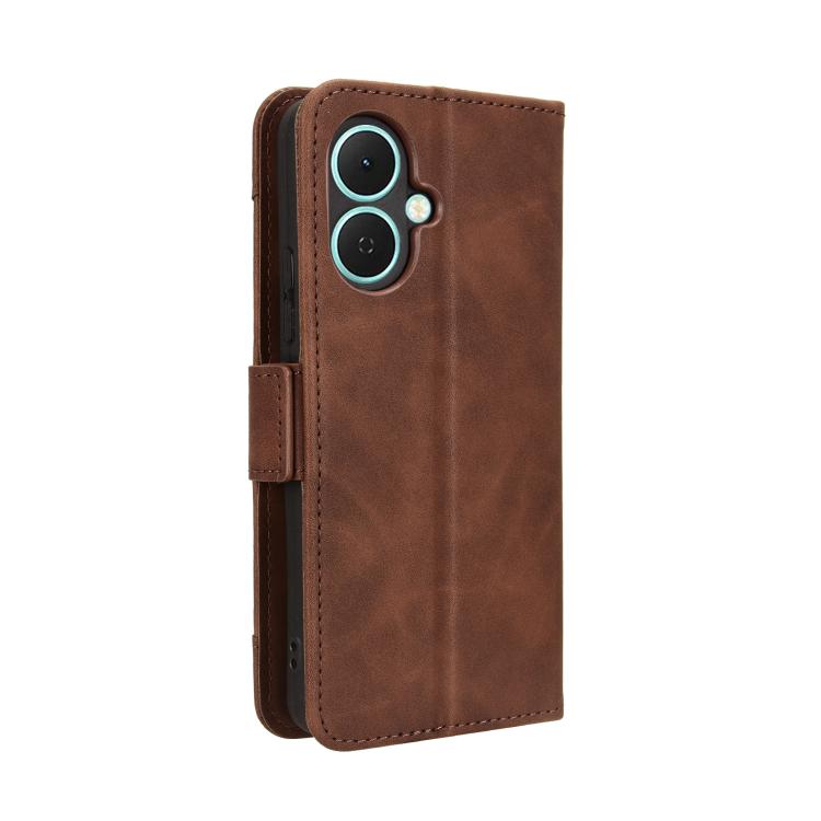 For Tecno Spark Go 2 4G Skin Feel Calf Texture Card Slots Leather Phone Case